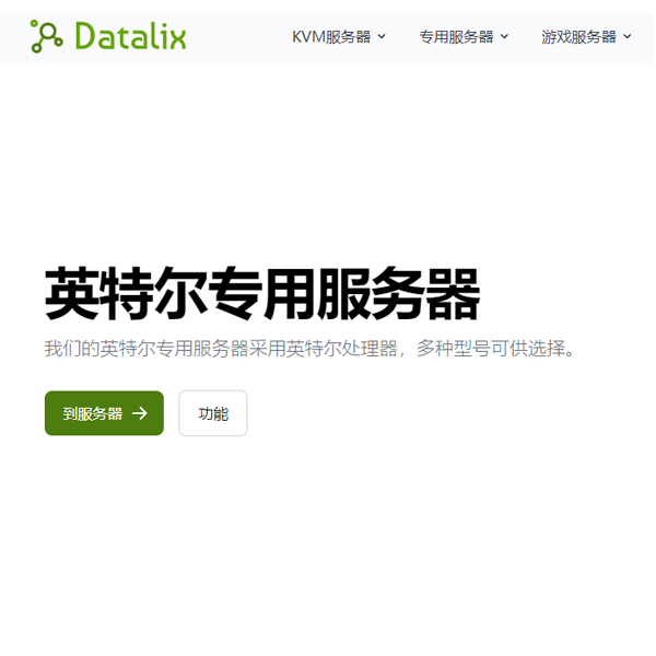 datalix英特尔德国专用服务器低至54.95欧元/月